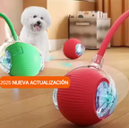 Pelota Inteligente Eléctrica para Perros — Rebote Automático + Luz LED | Peluditos™